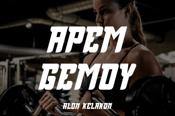 Apem Gemoy Font Review for Small Business Branding