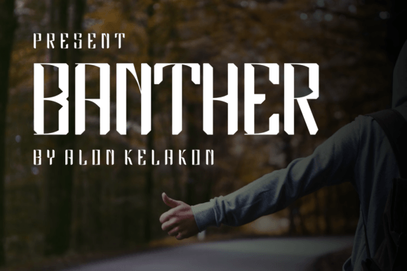 Banther Display Font for Small Business Branding and Creative Projects