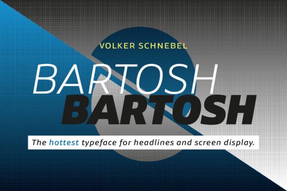 Bartosh Display Font: A Concise Typeface for Memorable Branding