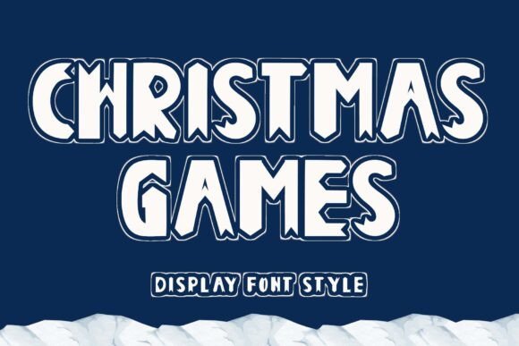 Christmas Games: A Display Font That Brings Warmth to Editorial Design