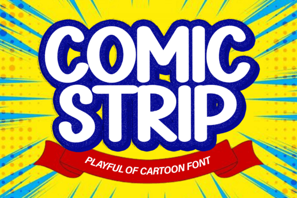 Comic Strip: A Fresh Display Font for Modern Design