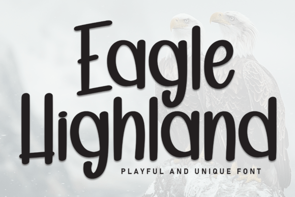 Eagle Highland Handwritten Font for Bold Campaign Visuals