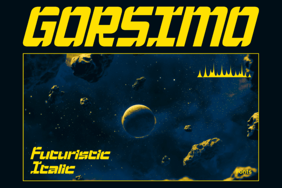 Gorsimo Display Font for Branding Projects That Need Speed and Innovation
