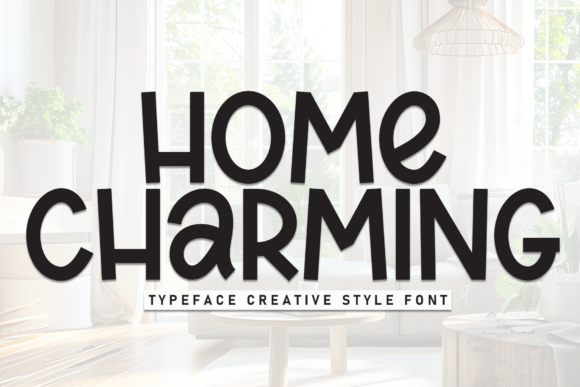 Home Charming: A Handwritten Display Font for Campaigns