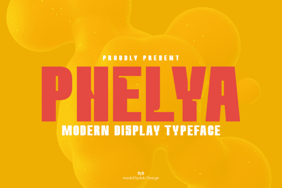 Phelya: A Modern Display Font for Editorial Storytelling