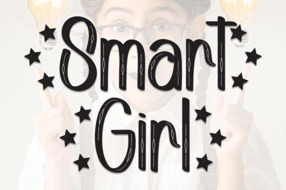 Smart Girl Font: A Handwritten Display Typeface for Web Design
