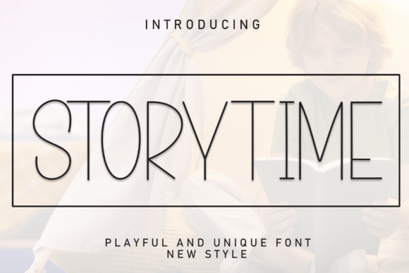 Storytime: Handwritten Display Font for Wedding Invitations