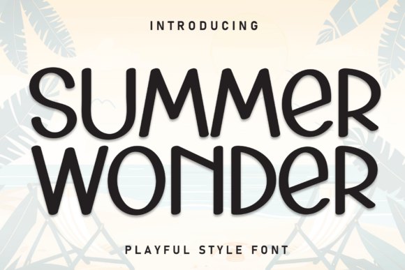 Summer Wonder: A Playful Handwritten Font for Warm Branding
