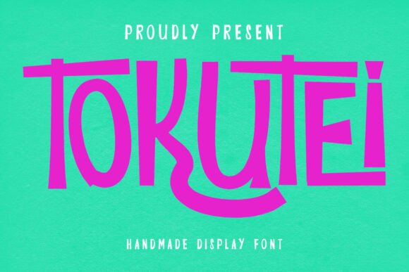 Tokutei Display Font for Bold Branding and Business Materials