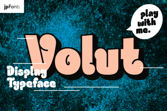 Volut Display Font for Polished Small Business Branding