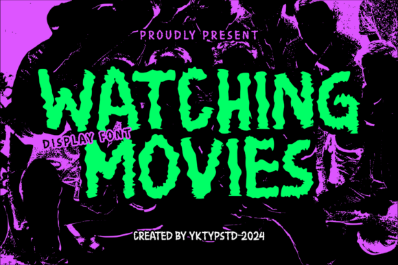 Watching Movies Typography for Memorable Campaign Visuals